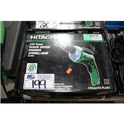 3 HITACHI SCREWDRIVERS