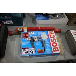 BOSCH DRILL AND 2 LARGE HILTI DRILL KITS