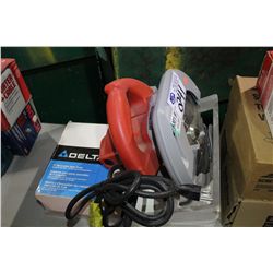 MILWAUKEE 8 1/4 INCH CIRCULAR SAW WITH DUST SHOOT