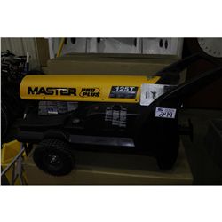 MASTER PRO PLUS 125T KEROSENE FORCED AIR HEATER