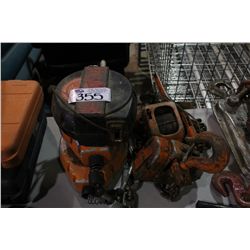 CABLE STOCK AND LARGE CHAIN PULLER