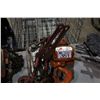 Image 1 : 3 TON SHOP CRANE, CABLE PULLER AND 2 CHAIN CINCHES