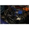 Image 2 : BLUE YAMAHA DIRTBIKE , BLUE DIRTBIKE FRAME, BLACK POCKET BIKE AND YELLOW DIRT BIKE - ALL NO REGIS-