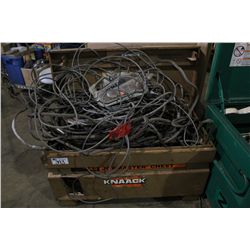 JOB MASTER TOOL BOX AND CABLES