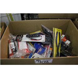 BOX OF ASSORTED HAND TOOLS