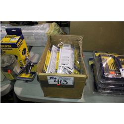 BOX OF IRWIN DRILL BITS