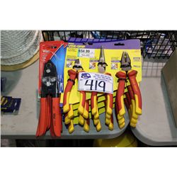 VICE GRIPS, HAND TOOLS AND NOTCHERS