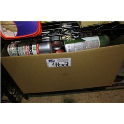 BOX OF ASSORTED PAINT