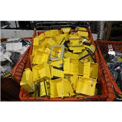 CART OF EXTERIOR ELECTRICAL BOXES *CART NO GO*