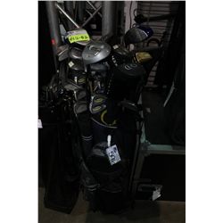 GOLF BAG AND CLUBS