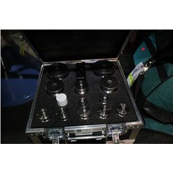 MEASURING WEIGHTS AND CARRING CASE