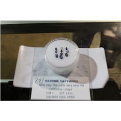 LOOSE GEMSTONE GENUINE SAPPHIRES