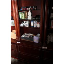 LIGHTED STORAGE SHELF