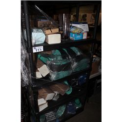 BLACK SHELF WITH SPA CONTENTS