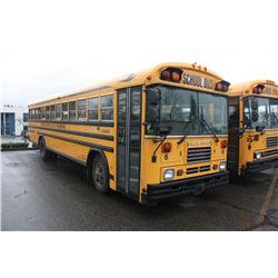 1998 YELLOW BLUEBIRD 48 PASSENGER BUS - 336,485KM