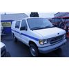 Image 2 : 1998 WHITE FORD ECONOLINE 350 CARGO VAN 225,358KM