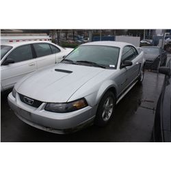 2000 GREY FORD MUSTANG 2DR CPE 139,728KM GAS