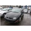 Image 1 : 2002 BLACK PONTIAC SUNFIRE 2DR CPE 112,413KM GAS