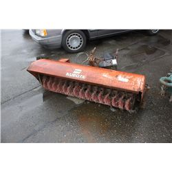 KUBOTA SWEEPER ATTACHMENT