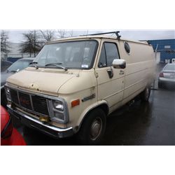 1985 BROWN GMC VANDURA 2500 VAN 265,105KM GAS