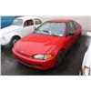 Image 1 : 1994 RED HONDA CIVIC DX 2DR CPE 216,509KM GAS
