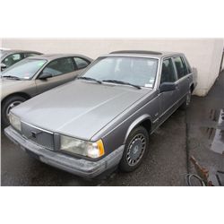 1990 GREY VOLVO 740GL 4DR SDN 224,532KM GAS
