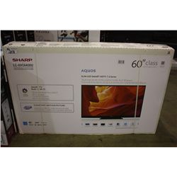 SHARP AQUOS 60" SLIM LED SMART HDTV WITH BUILT-IN