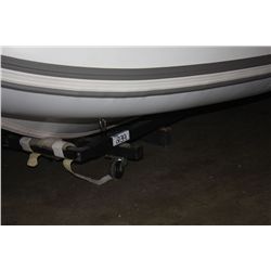 METAL ADJUSTABLE 4 WHEEL LOW BOAT CART (UNDER LOT