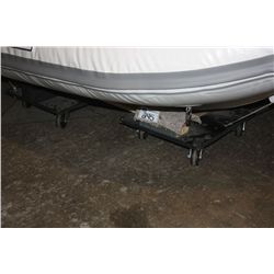 WOODEN 8 WHEEL BOAT CART (UNDER LOT 155)