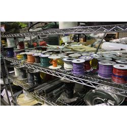 SHELF OF ASSORTED ELECTRICAL