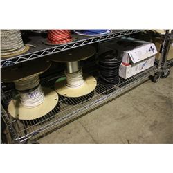 SHELF OF ASSORTED ELECTRICAL