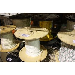 2 LARGE SPOOLS OF MARINE ROPE