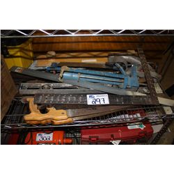 LOT OF LARGE TOOLS