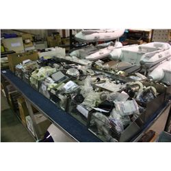 LARGE LOT OF ASSORTED MARINE PARTS