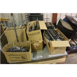 ASSORTED METAL SHELVING