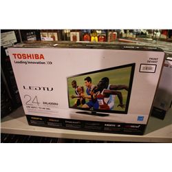 TOSHIBA 24" LED TV