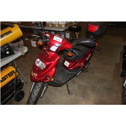 2006 RED PGO BIGMA MOTORCYCLE TMU GAS