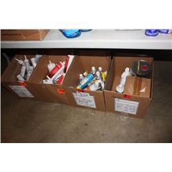 4 BOXES OF ASSORTED LUBRICANT ECT.