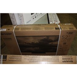 SHARP AQUOS 52" HD LED SMART TV
