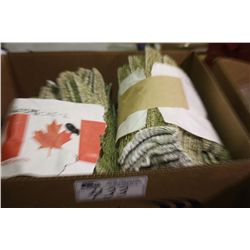 BOX OF ASSORTED WORK GLOVES