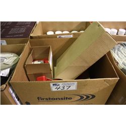 BOX OF SNAP AND SPRAY HEADS