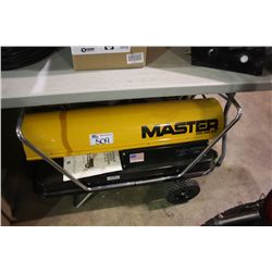 MASTER 200,000BTU PORTABLE FORCED AIR HEATER WITH