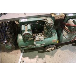 GREEN SPEEDAIRE HORIZONTAL AIR COMPRESSOR