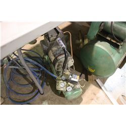 SPEEDAIRE SMALL HORIZONTAL AIR COMPRESSOR