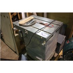 DELTA 10" CABINET SAW AND TABLE