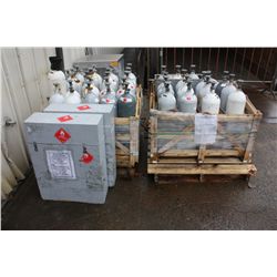 LOT OF COMPRESSED NATURAL GAS BOTTLES
