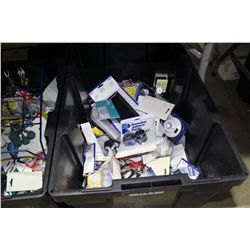 BIN OFASSORTED MARINE PRODUCTS. (BIN NOT INCLUDED)