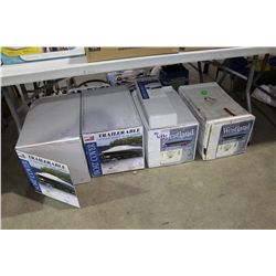 LOT OF ASSORTED BOAT COVERS