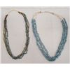 Image 1 : Pr  Navajo  Turquoise and Heishi Shell Necklaces