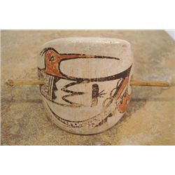 Vintage Acoma Pottery Hair Barrette - Starr Vincente